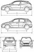 Габаритные размеры автомобиля