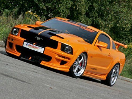 У Ford Mustang GT520 от ателье Geiger лошадей почти вдвое больше, чем у стандартного GT. С таким на…