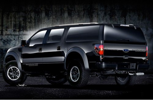 За основу была взята модификация Super Crew с двумя дополнительными дверями. Однако за спинками…