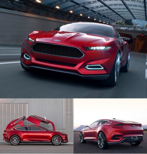 Концепт с некогда популярным в США кузовом фастбек демонстрирует видоизменившееся лицо фордовских…