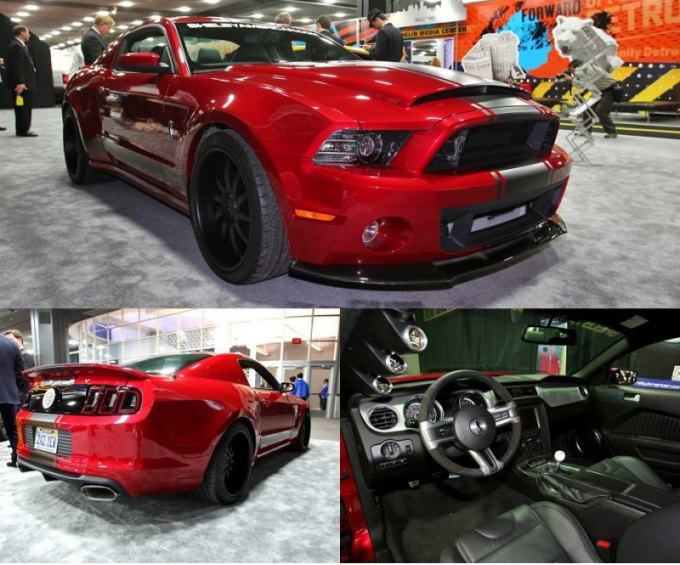 Чтобы обычный Shelby Mustang GT500 (от $54 650) превратить в версию Super Snake (671 л.с.), нужно…