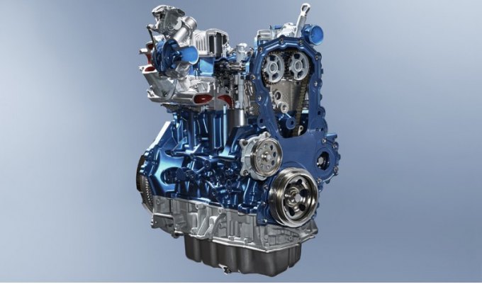 Другие детали: оптимизированный на компьютере чугунный блок цилиндров, смещенное относительно оси…