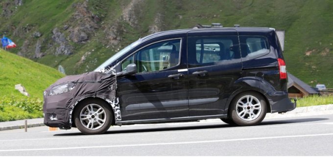 Tourneo Courier — самый скромный из семьи грузопассажирских моделей Tourneo — всего 4157 мм в длину…