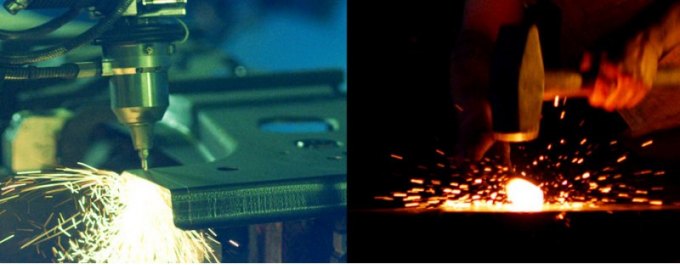 Фордовцы сравнивают цикл горячей штамповки с кузнечным ремеслом средневековой Европы, а именно — с…