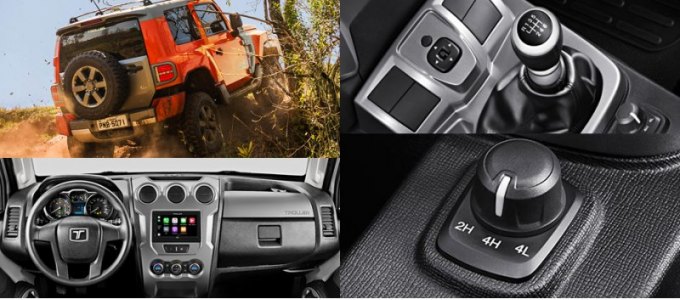 Уже «в базе» T4 комплектуется пятицилиндровым дизелем Ford Duratorq 3.2 (200 л.с., 470 Н·м),…