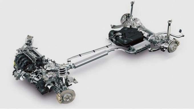 Конфигурация шасси та же, что и у Фокуса предыдущего второго поколения: стойки McPherson спереди, а…