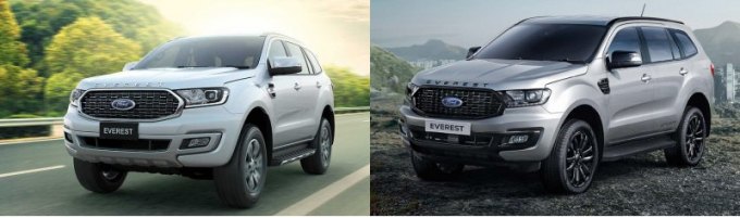 Заодно внедорожник Everest (от 1 299 000 батов, 3,26 млн рублей) подправил решетку. По дизайну она…