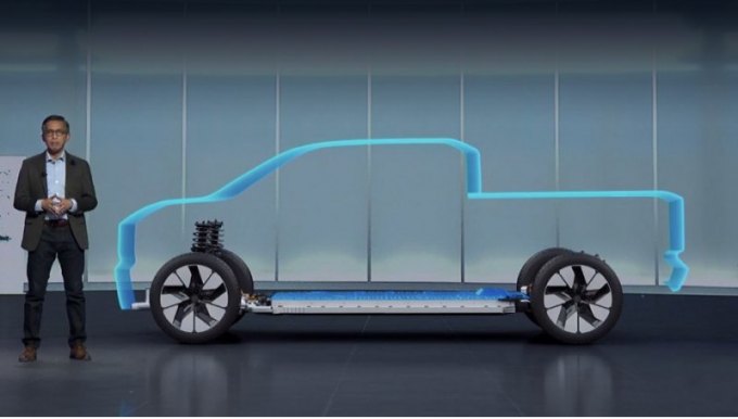 Левин не раскрыл, на какую модель намекает. То ли на самостоятельную, то ли на электрическую версию…