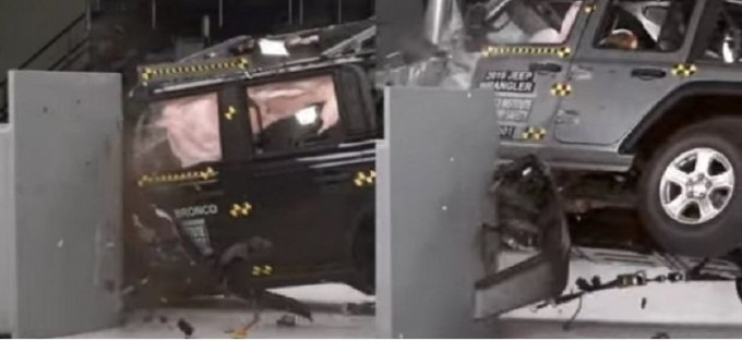 Внедорожник Ford Bronco продемонстрировал хорошие результаты на краш-тестах