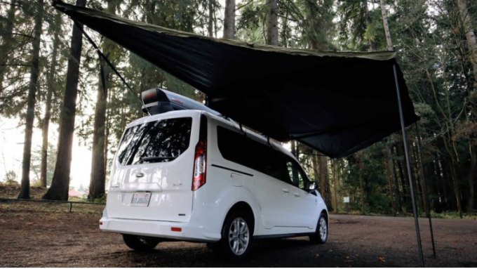 Caravan Outfitter заявляет, что выбрала Transit Connect в качестве платформы, потому что с фургоном…