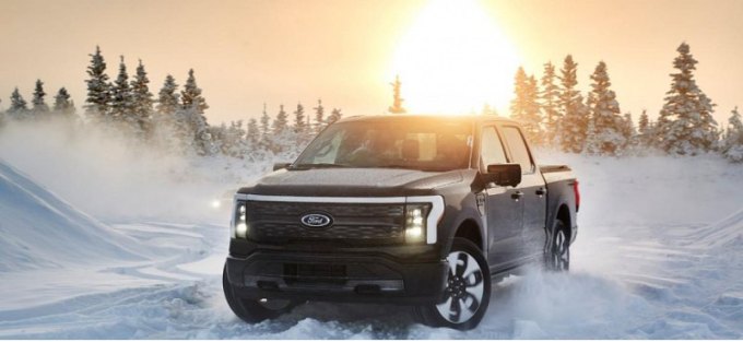 Ford F-150 Lightning испытали на Аляске в преддверии запуска этой весной