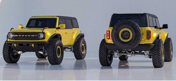 Ателье APG представило еще более внедорожную версию Ford Bronco