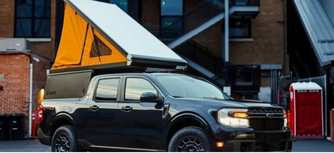 Компактный пикап FORD Maverick получил специальную платформу для кемпинга от GFC