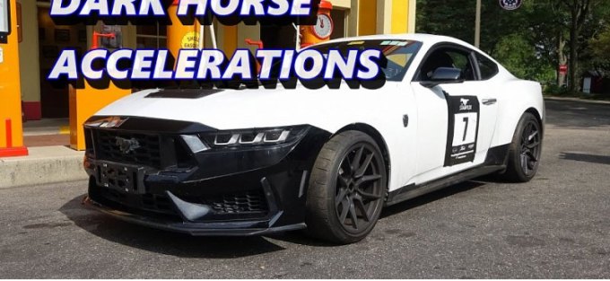 Послушайте грозный рев двигателя нового Ford Mustang Dark Horse 2024 года