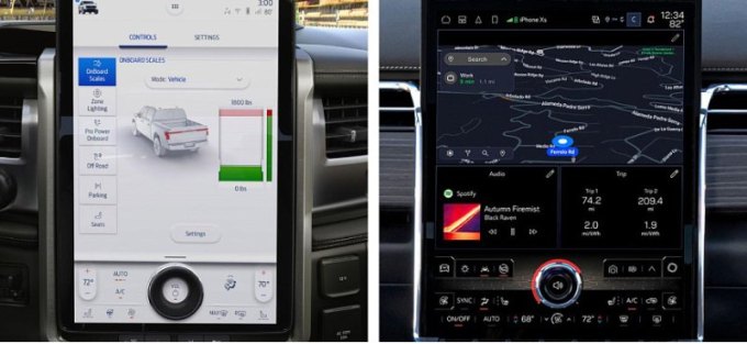 Дизайнер FORD высмеял GMC за «заимствование» дизайна мультимедиа Sierra EV