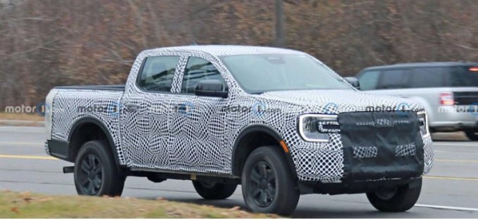 В Сети появились «шпионские» снимки пикапа Ford Ranger следующего поколения