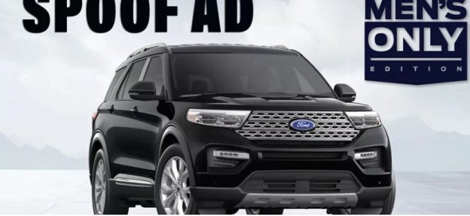Компания Ford представила мужской вариант внедорожника Ford Explorer Men's Only Edition