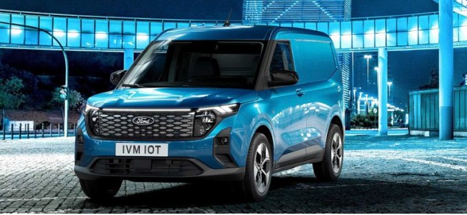 Компания FORD представила в Европе новый электрический минивэн FORD Transit Courier