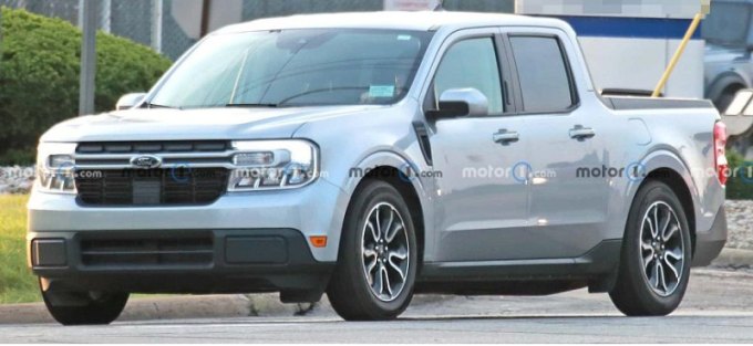 На тестах замечен пикап Ford Maverick с заниженной подвеской