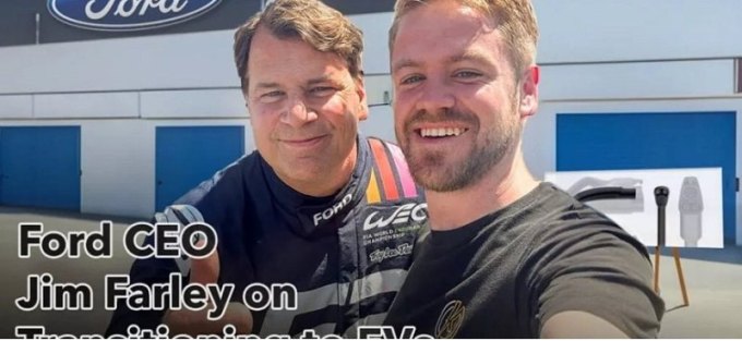 Глава Ford рекламирует зарядные станции компании Tesla