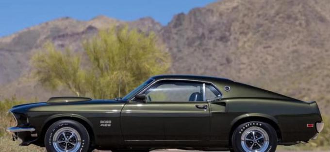На аукционе продается самая дикая версия классического Ford Mustang образца 1969