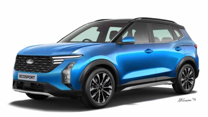 Неофициальный рендер преемника Ford EcoSport