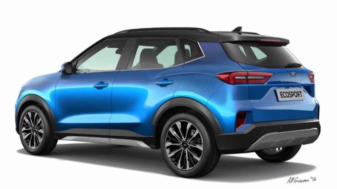 Неофициальный рендер преемника Ford EcoSport
