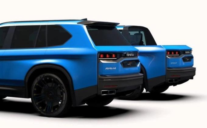 Спекулятивный рендер нового легкового пикапа Toyota
