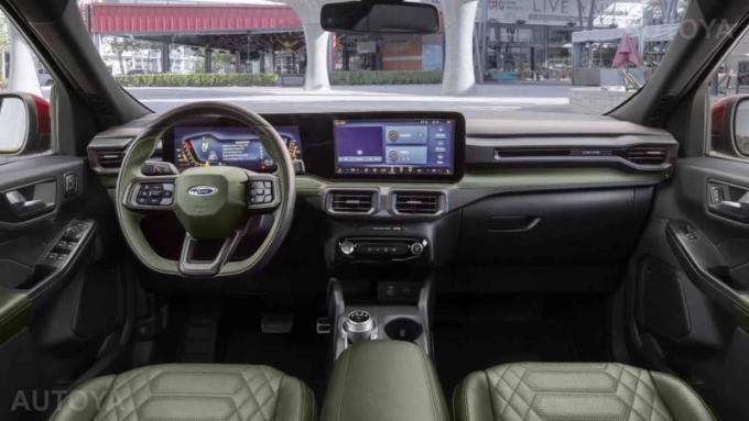 Интерьер Ford Escape/Kuga нового поколения (спекулятивный рендер)