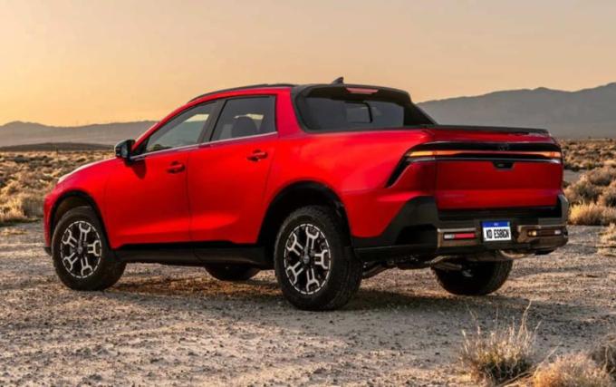 Новый легковой пикап Toyota на базе RAV4 (спекулятивный рендер)