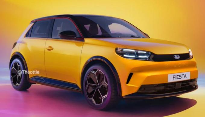 Ford Fiesta нового поколения (спекулятивный рендер)