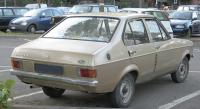 Ford Escort II. Выгляд ззаду