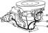 Vacuum ignition timing control