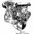 Описание и расположение двигателей