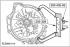 Gearbox with axle (vehicles after 08.2000) — dismantling