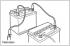 Connecting an Auxiliary Battery Using Jumpers