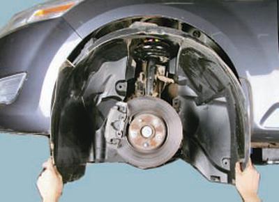 Как снять подкрылок форд эксплорер 5 Removal and installation of wheel mudguards and fender liner (Body / Exterior / 