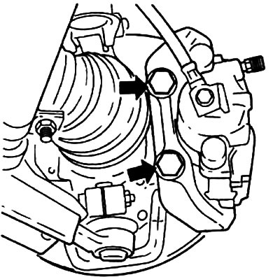 Позначте положення коліс на маточині фарбою для того, щоб встановити їх при складанні на колишнє…
