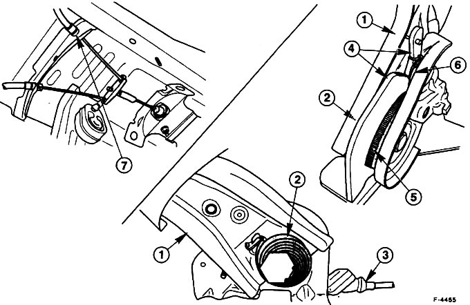 1 - Лост на ръчната спирачка