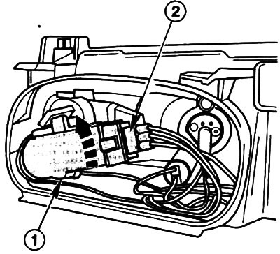 Зніміть лампу далекого світла.