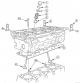 Dismantling of a head of the block of cylinders