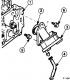 Removal and installation of the vacuum pump (diesel)