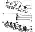 Camshaft/valve drive in a diesel engine