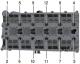 Zamjena brtve glave cilindra za 2,5 L duratec-v15 motor