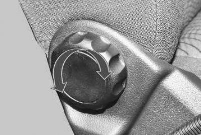 Как снять регулятор спинки сиденья Front seat adjustment (General information / Vehicle device / Ford Fusion 2002-2
