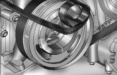 Как снять ремень гур форд фьюжен Replacing the power steering pump drive belt (General information / Maintenance 