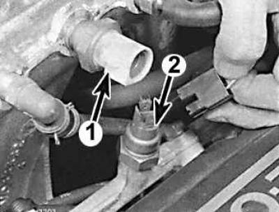 1 – датчик температуры воздуха,