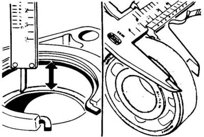 6. Определить толщину необходимого пружинного кольца фиксирующего на вторичном валу подшипник. Для…