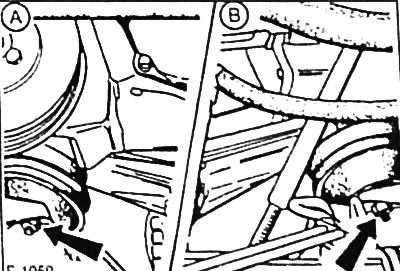 Слить моторное масло, см. раздел «Техническое обслуживание».