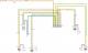 Diagram of the electrical circuit of the central door lock